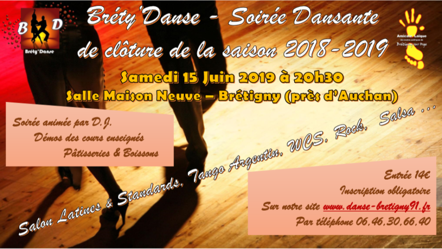 SOIRÉE DANSANTE BRETY'DANSE