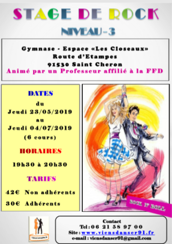 STAGE DE ROCK NIVEAU 3