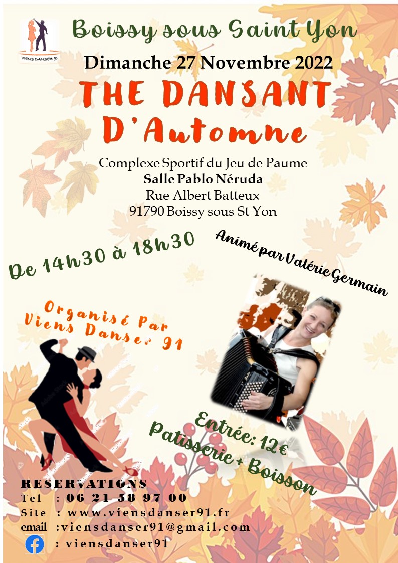Thé Dansant du 27092022 Boissy sous st Yon