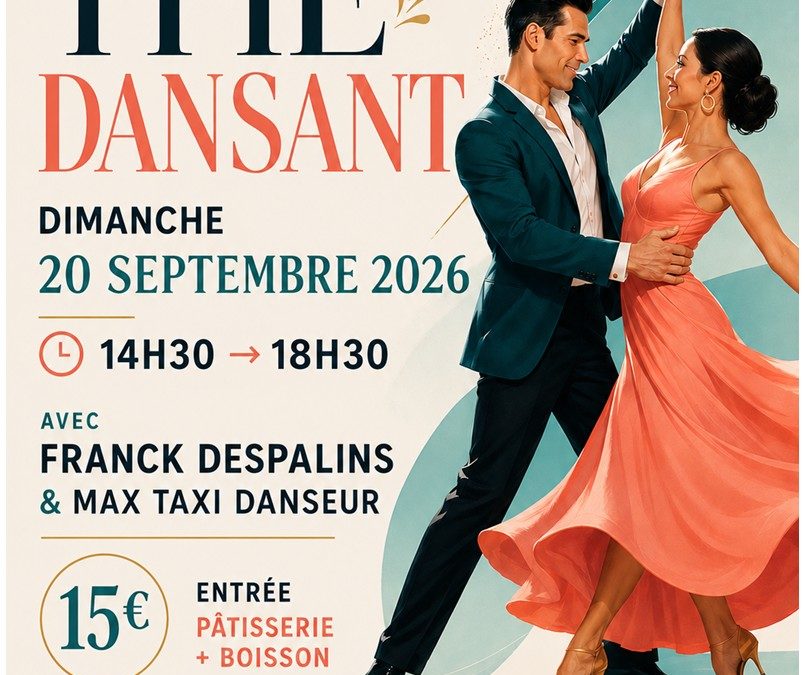 Thé Dansant Breuillet 29 septembre 2026